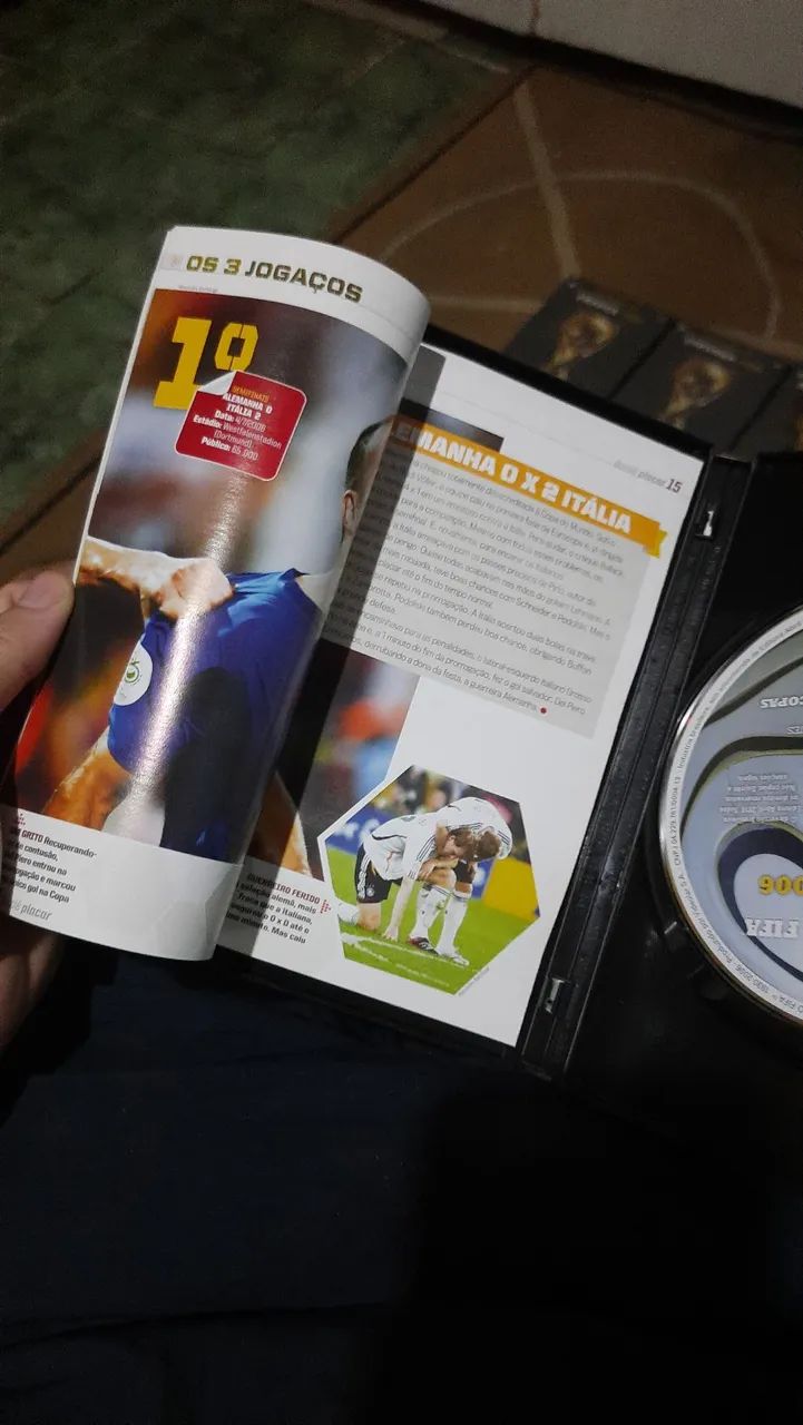 Lote dvds FIFA copa e placar  - Foto 4