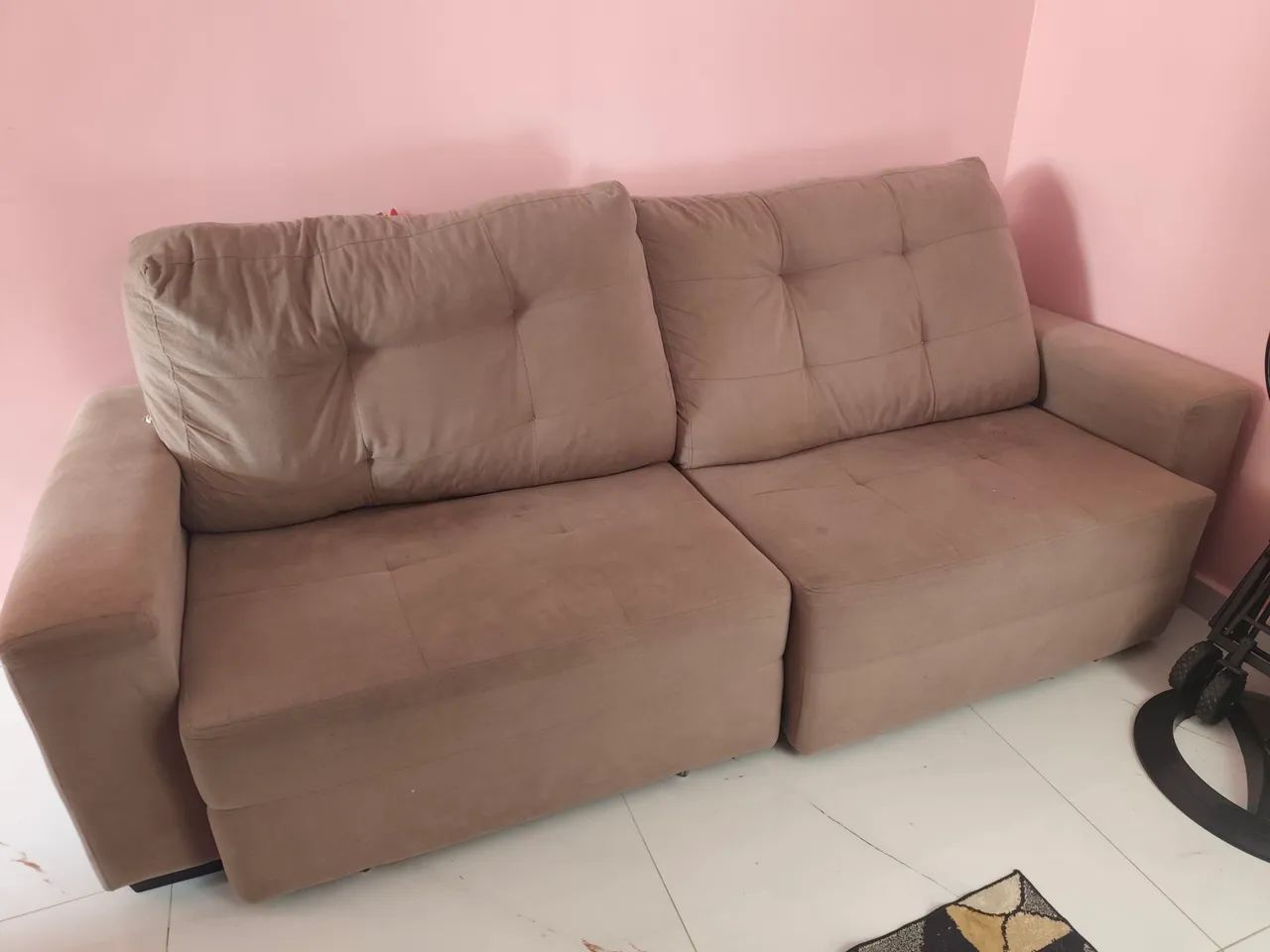 Sofá cama Retrátil e inclinável  - Foto 3