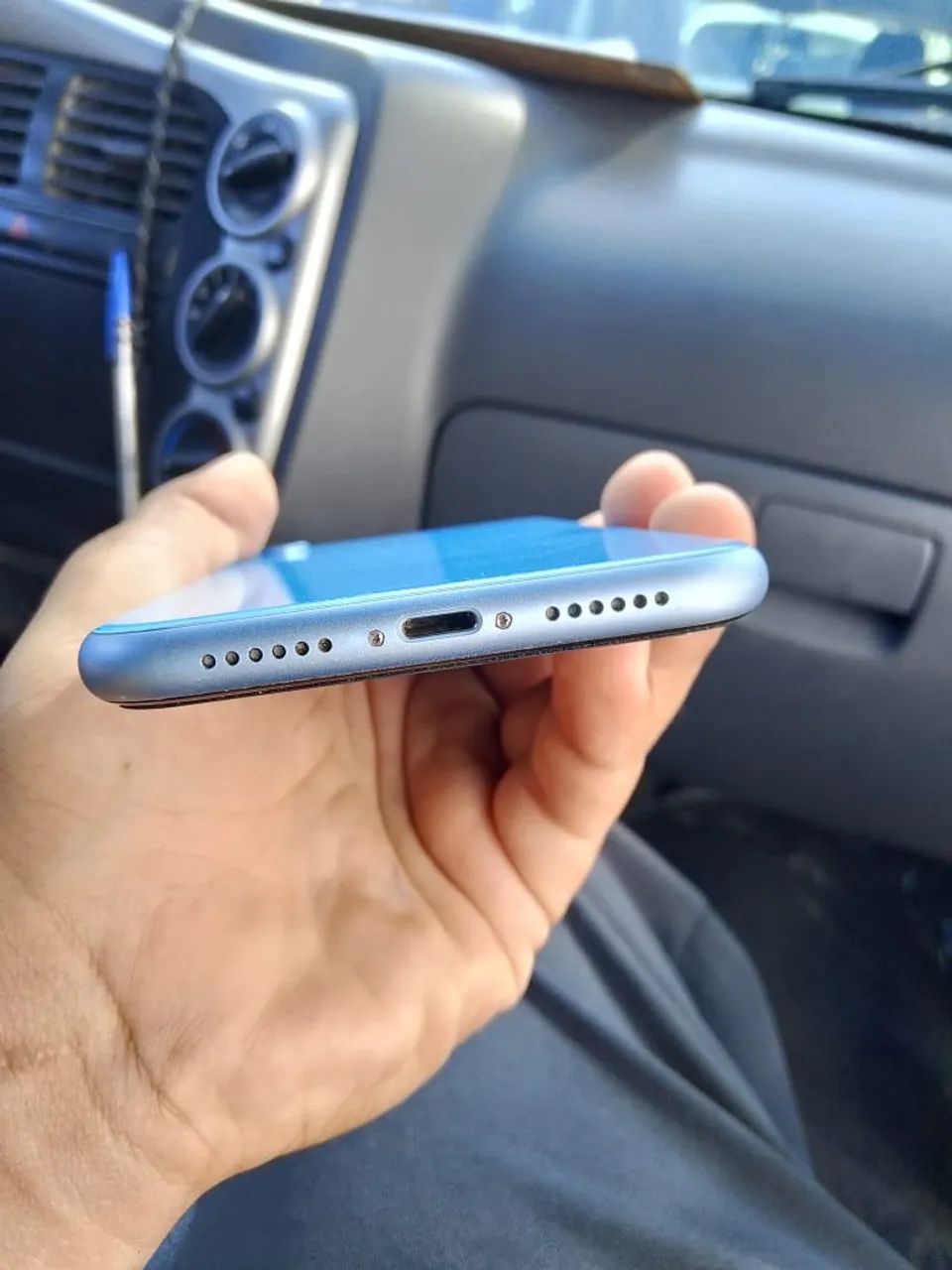 Troco IPhone XR azul em Xiaomi do mesmo nível  - Foto 4