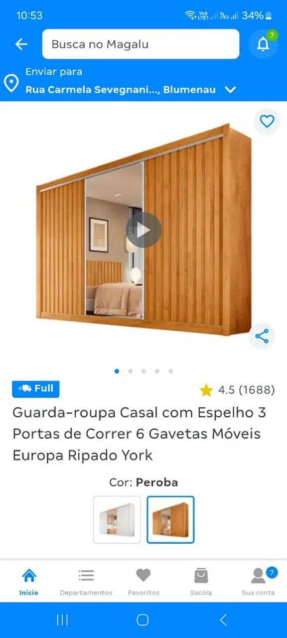 Guarda-roupa casal - Foto 2