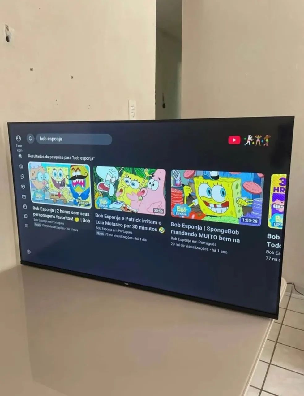 Tv Smart 43 Polegadas TCL Android Borda Infinita Bluetooth - Novíssima - Foto 3