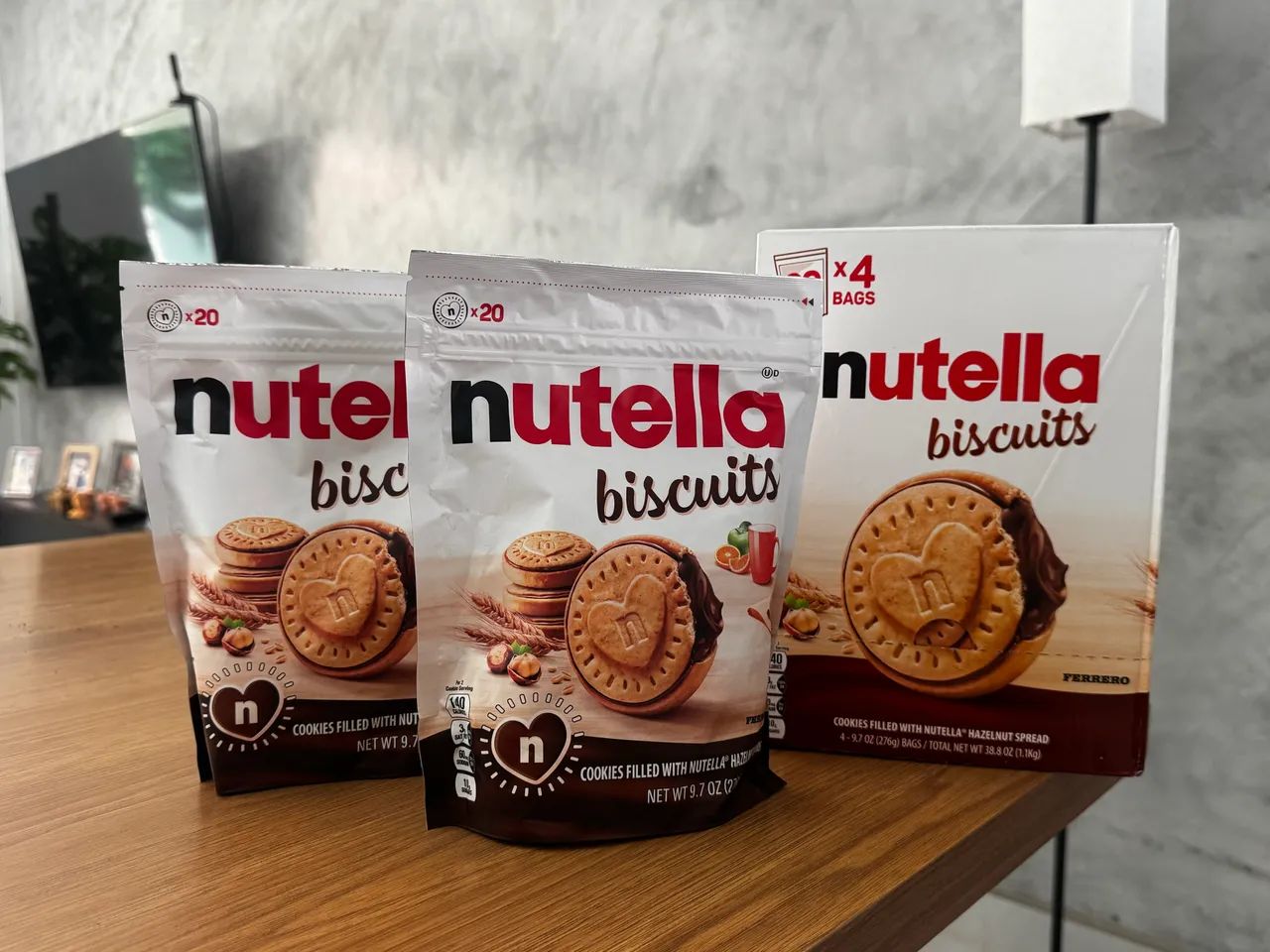 Biscoito Nutella direto dos ? 