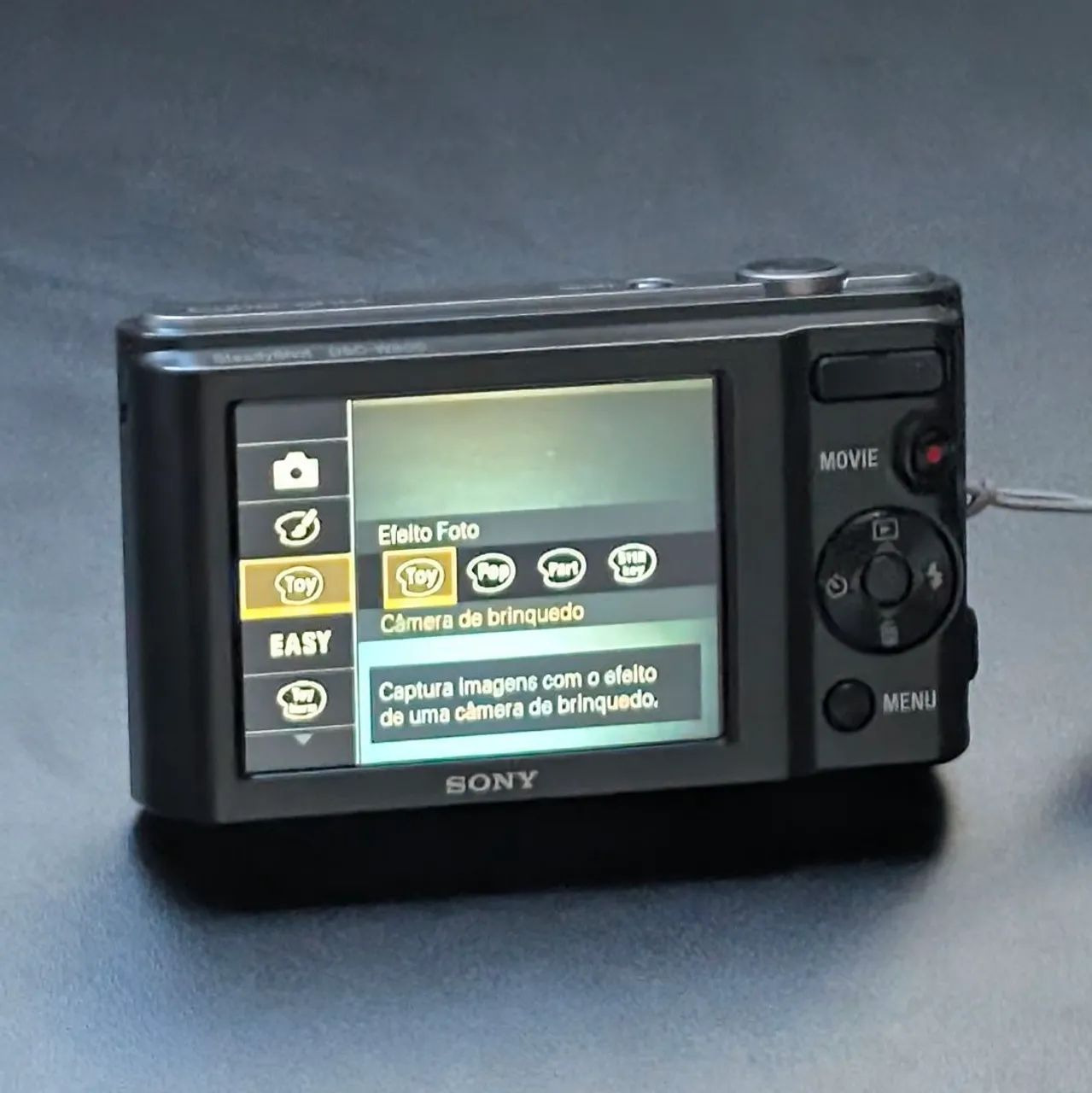 Câmera digital Sony cybershot DSC-w800 20.1mp preta  - Foto 3