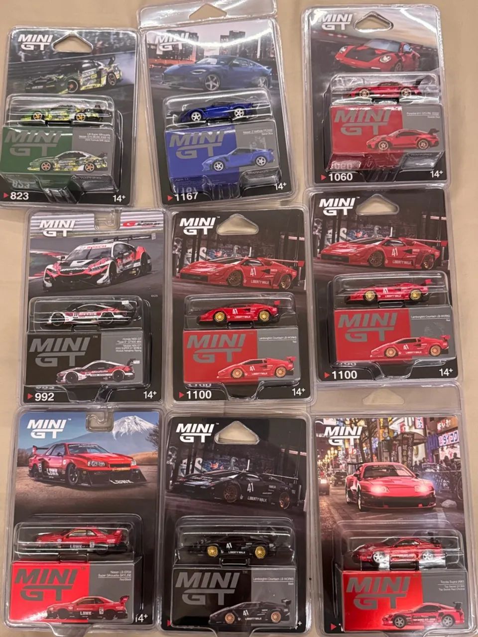Mini GT - 1/64 diversos - Hobbies e coleções - Setor de Habitações