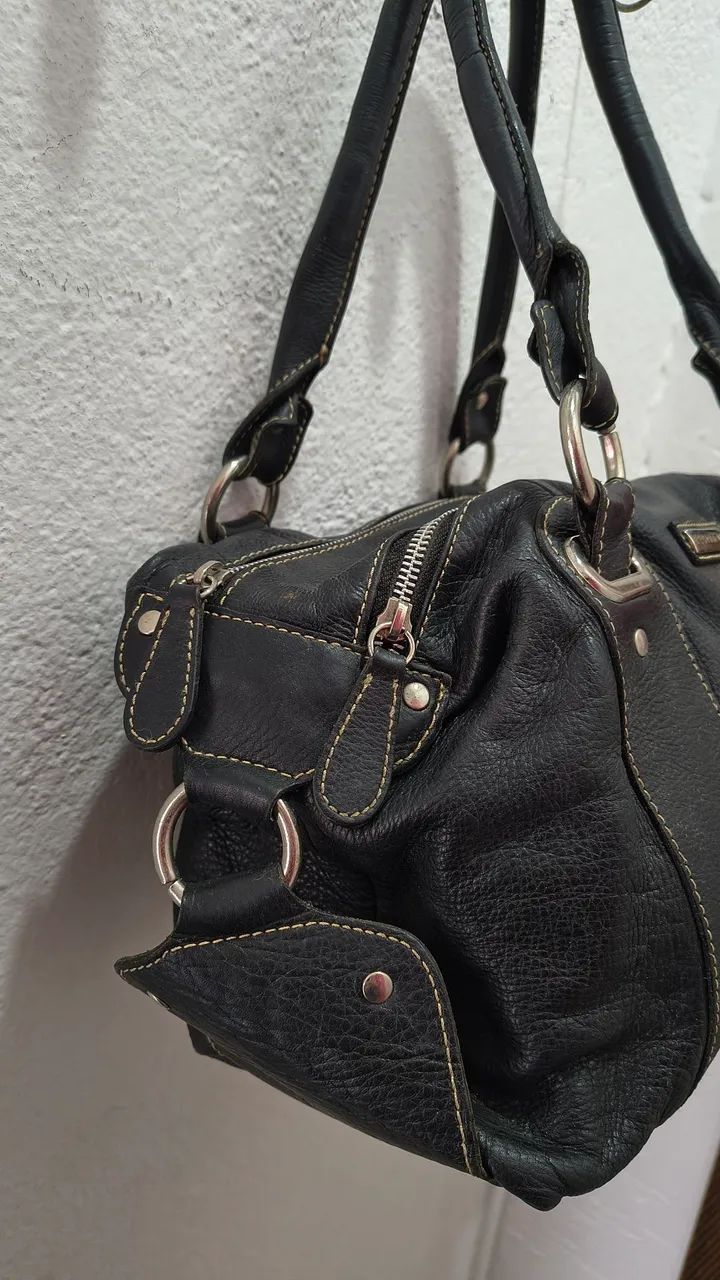 BOLSA DE COURO - REGINA RIOS  - Foto 4