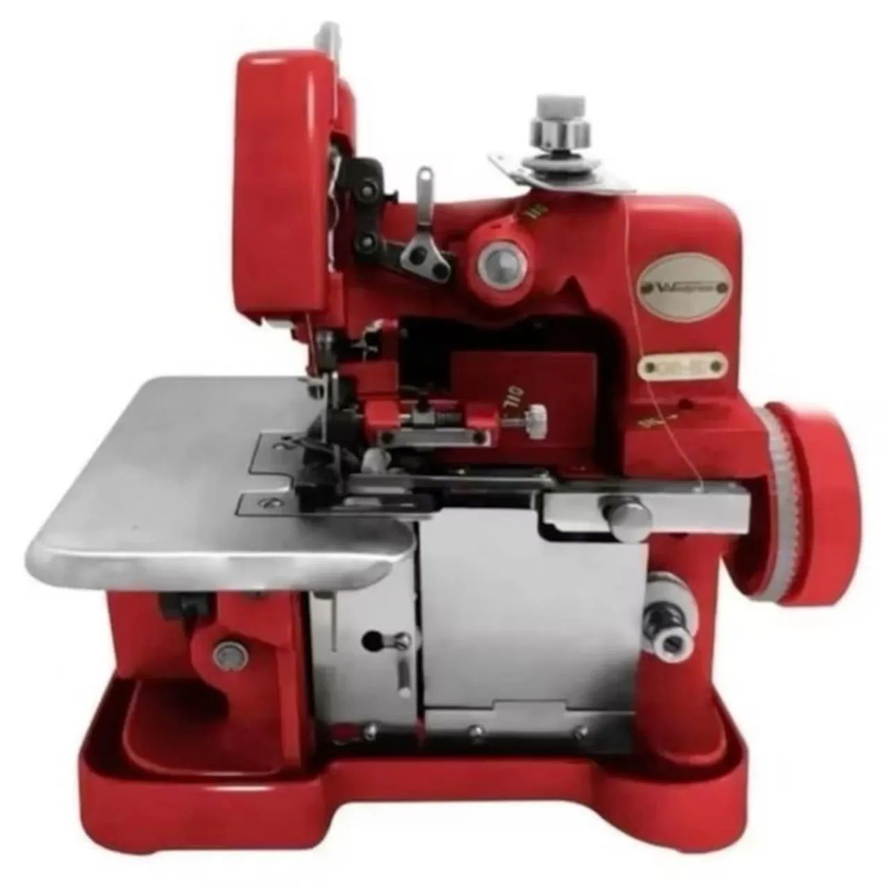 MÁQUINA OVERLOCK VERMELHA 