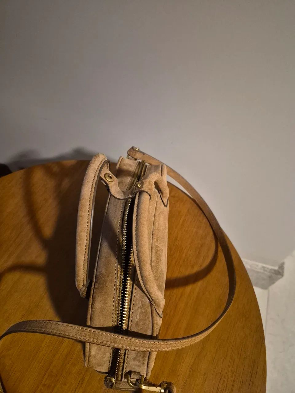 Bolsa de couro Zara. - Foto 3