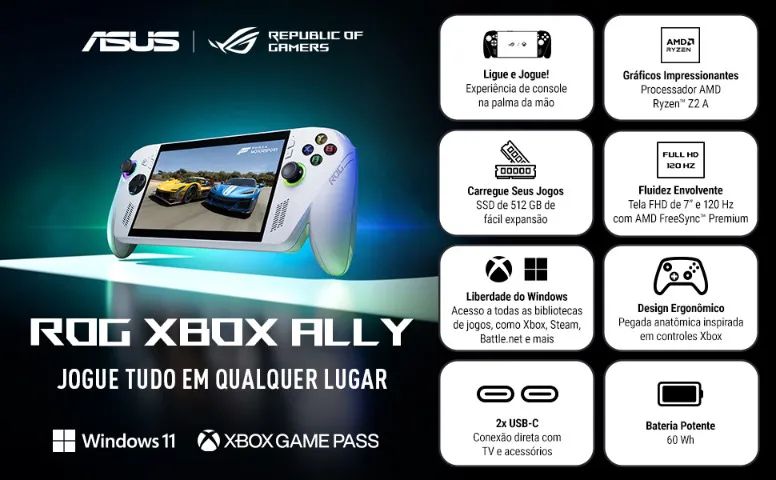 Console Portátil ROG Xbox Ally - Foto 5