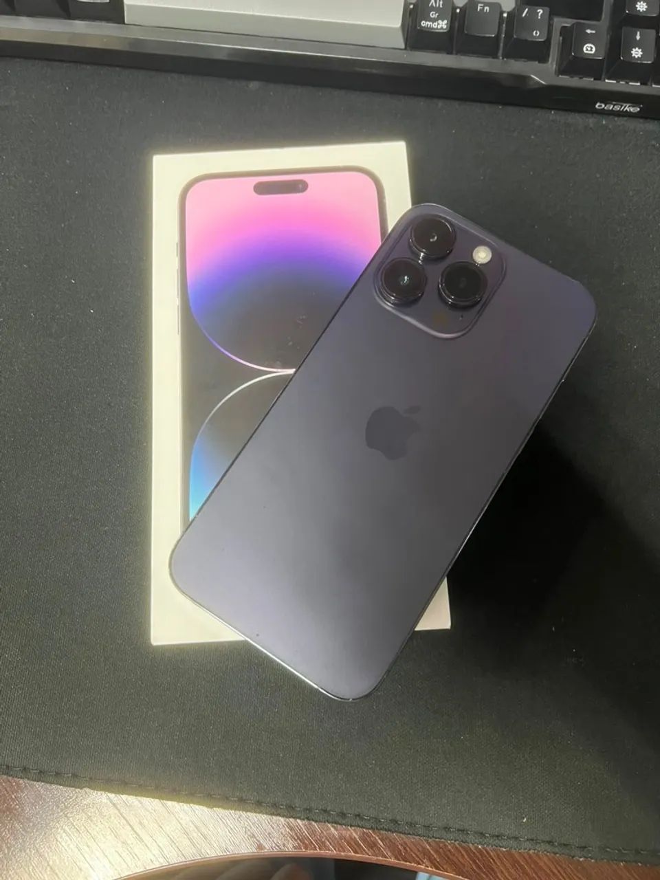    iPhone 14 Pro Max 256GB Roxo | Completo com Caixa