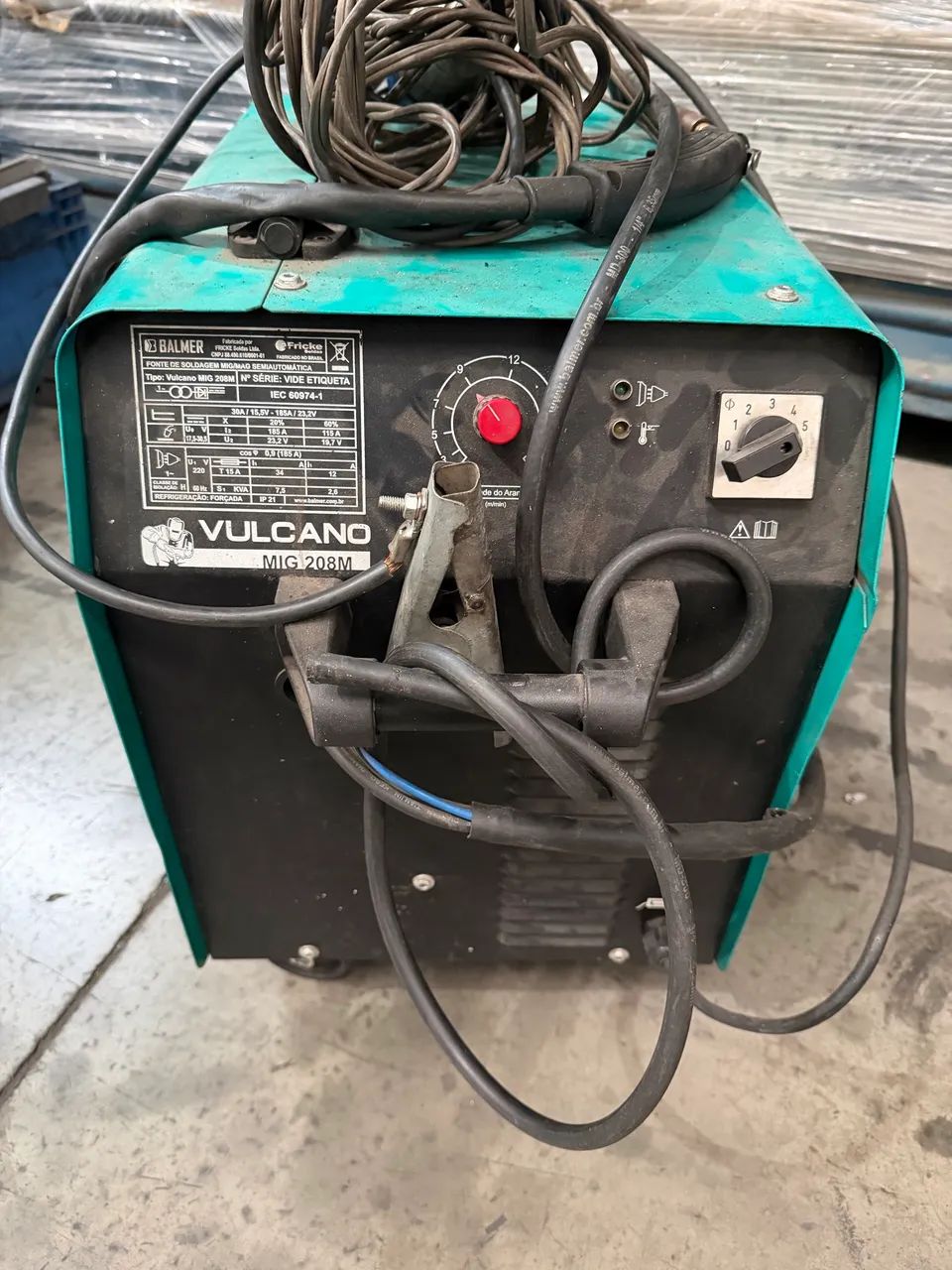 Máquina de Solda Balmer Vulcano  208M - Foto 4