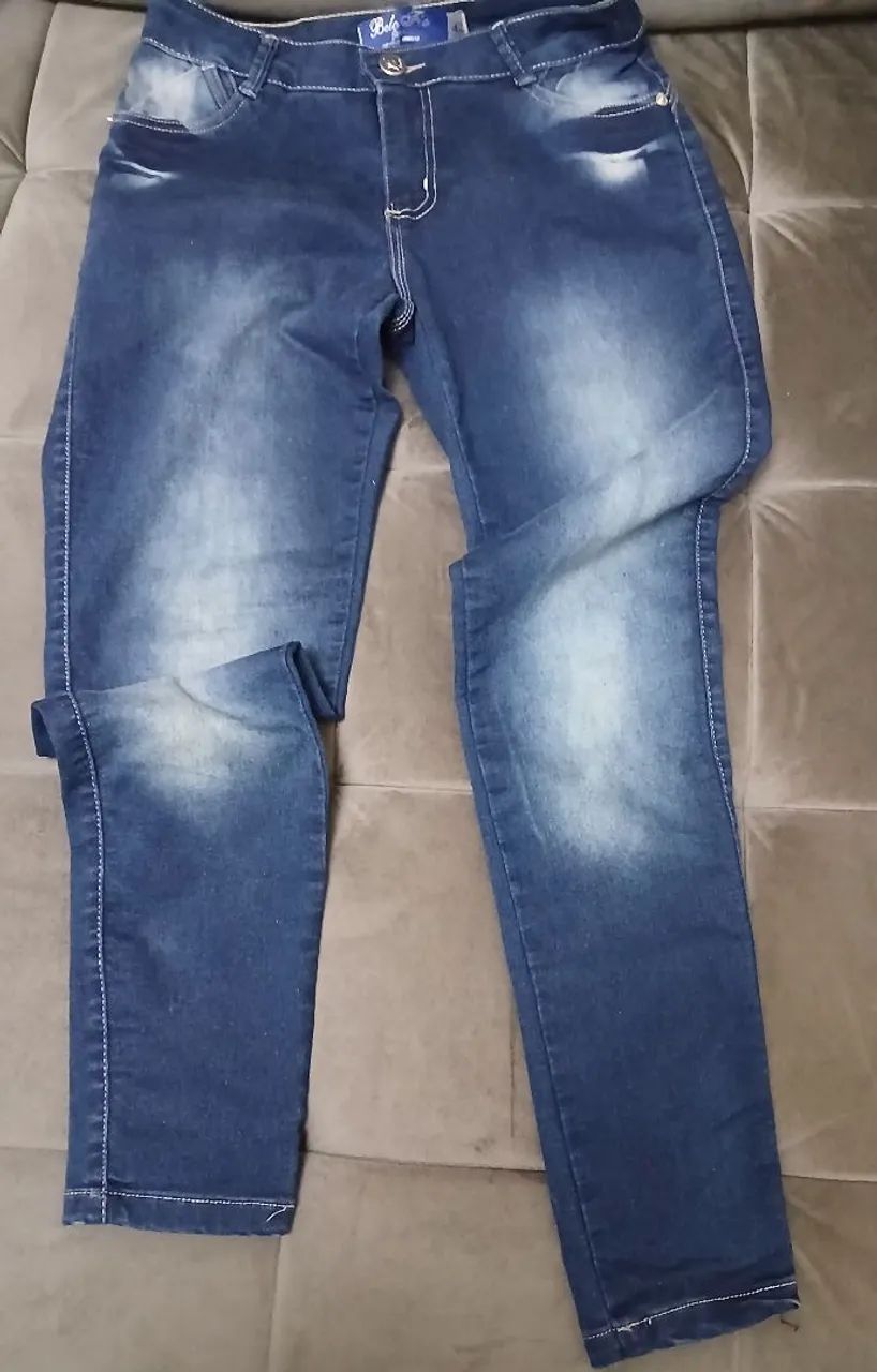 Calça jeans feminina  - Foto 4