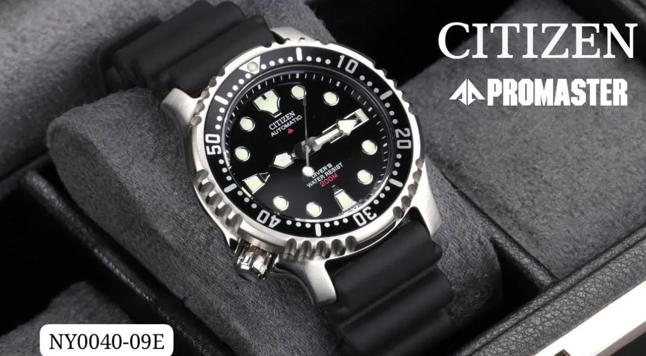 Relógio Citizen Promaster Automático - Modelo: NY0040-09E - Novo, sem uso 