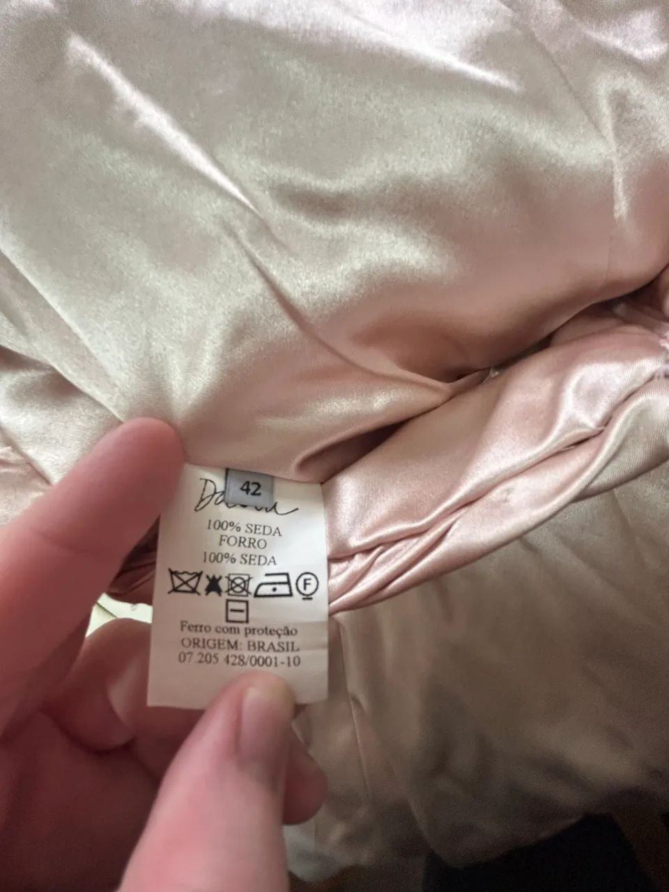 Vestido Longo em Seda Daslu 42 - Foto 3