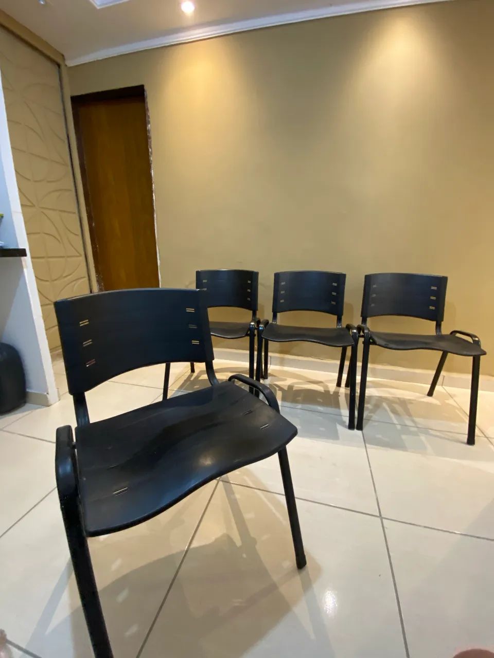 4 Cadeiras de espera  - Foto 2