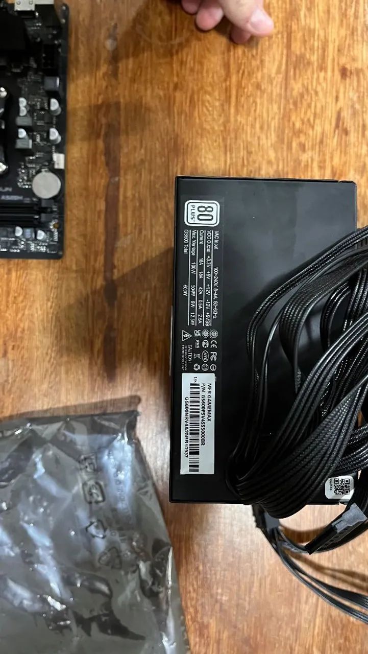 Fonte GameMax GS600 80plus - Foto 4