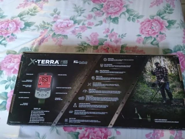DETECTOR X-TERRA PRO E SCOOP ZERO SEM USO - Foto 2