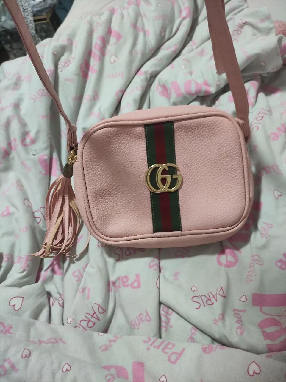 Bolsa Gucci rosa - Foto 5