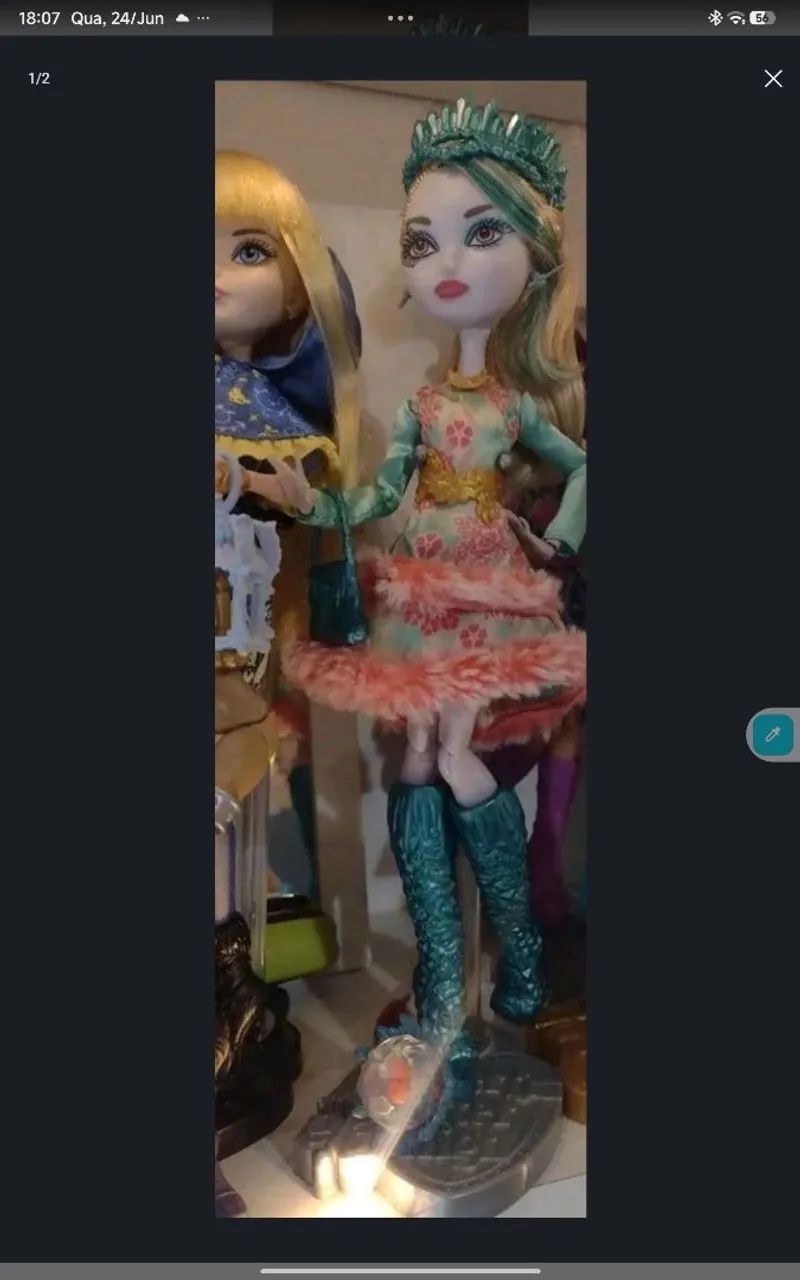Look completo, novo ever after high Ashley (descrição) - Foto 2