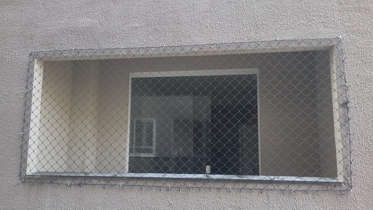 Instalação redes de proteção 
