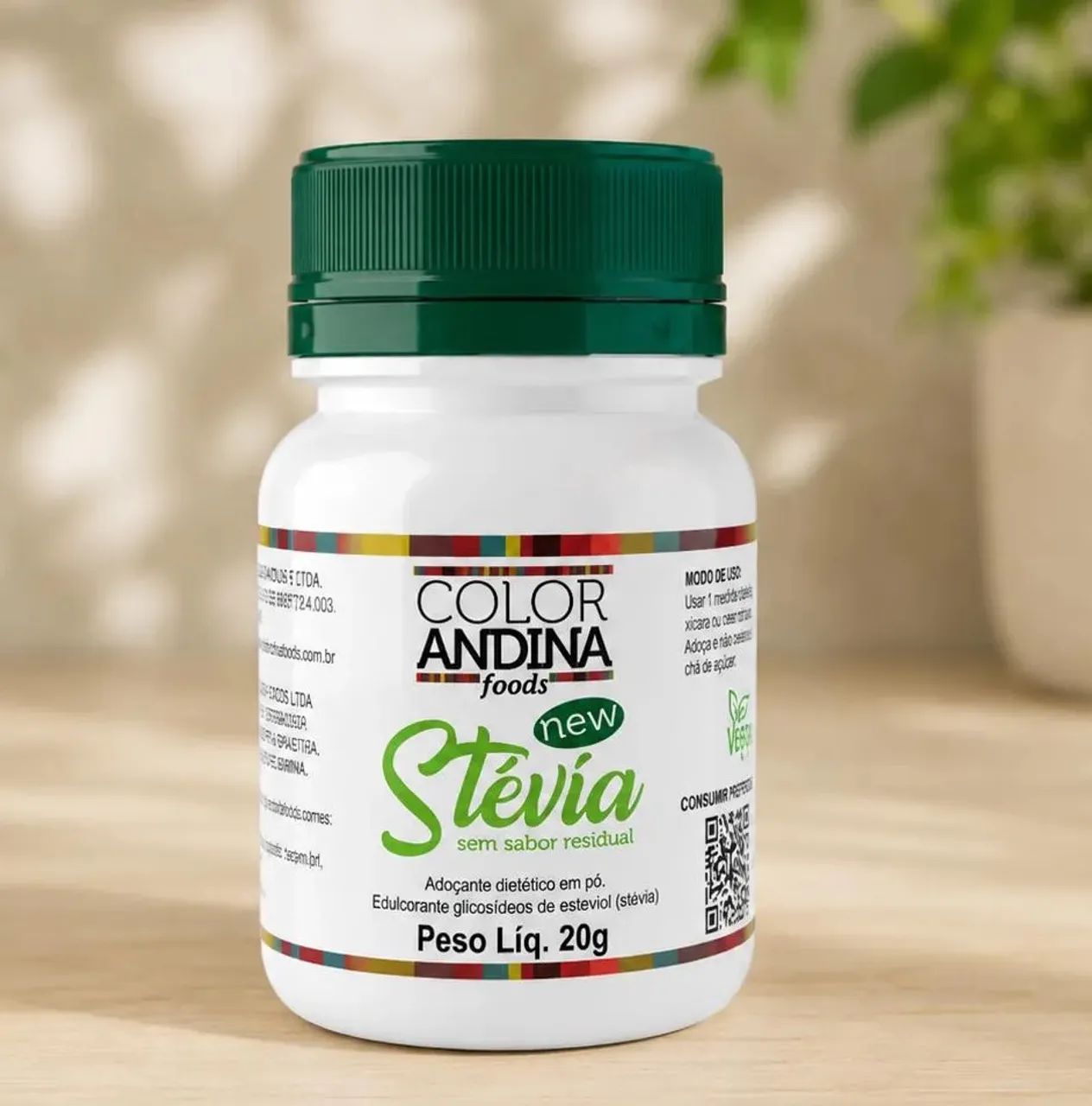 Adoçante Color Andina Stévia 20g