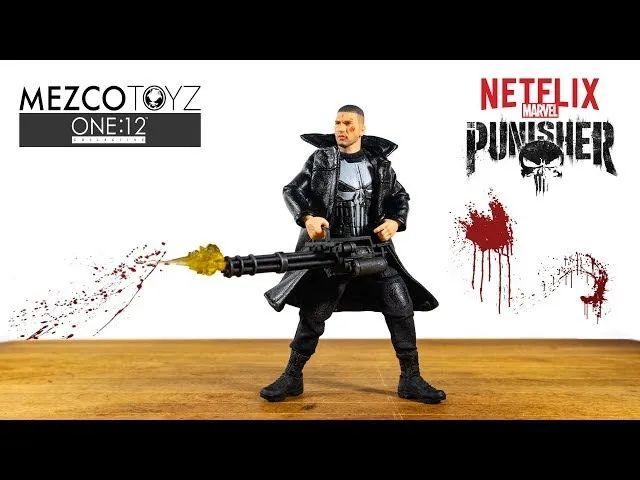 Mezco One:12 The Punisher NetFlix - 1/12 Action Figure - Hobbies e Mezco One:12 The Punisher NetFlix - 1/12 Action Figure - Hobbies e