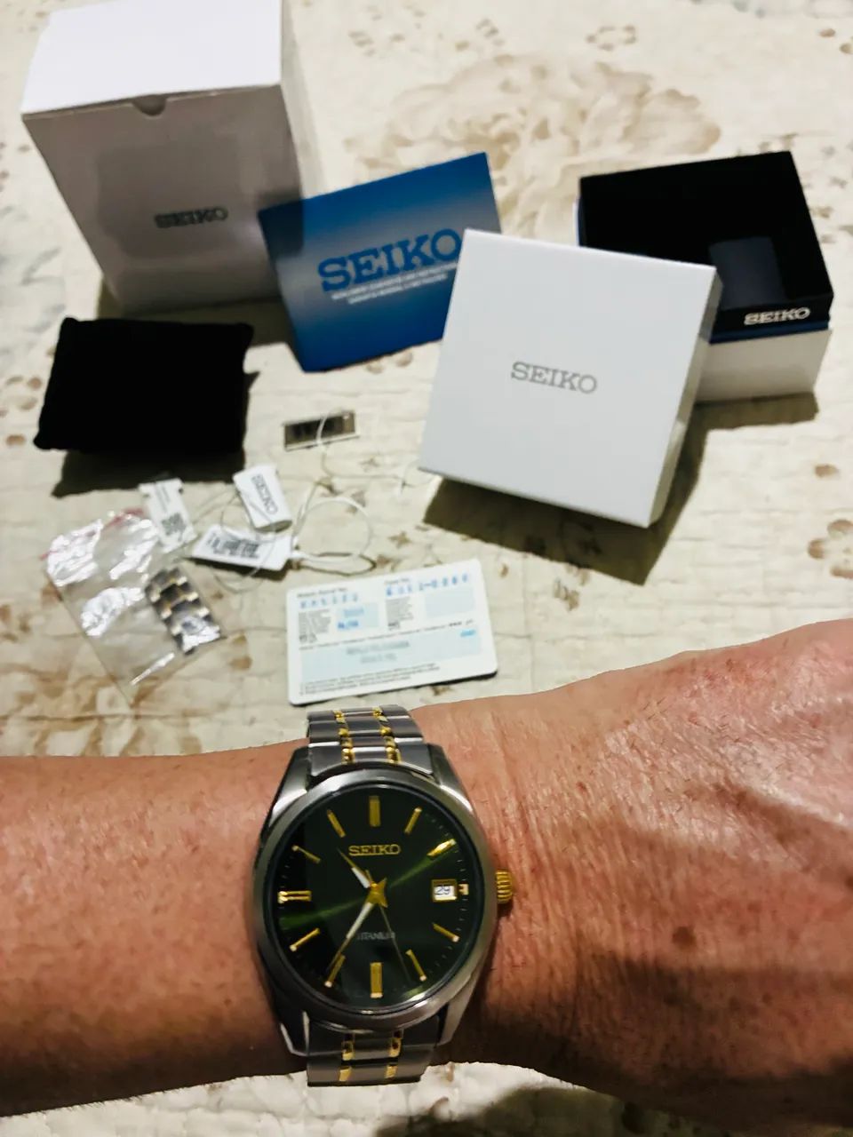 Relógio Seiko Essentials Titânio Titanium - Foto 3