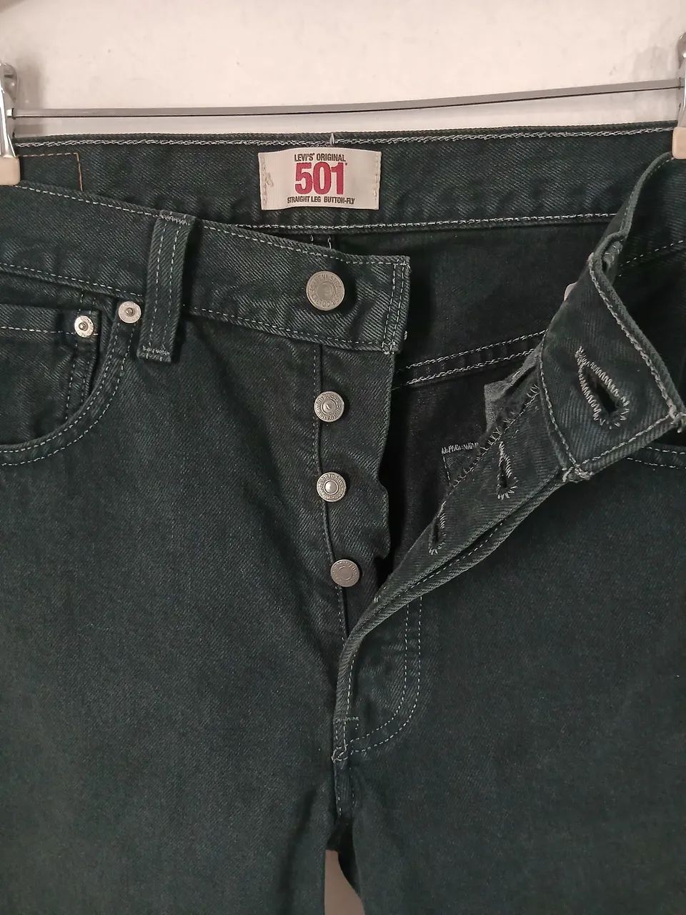 Calça jeans levis 502 N44 - Foto 4