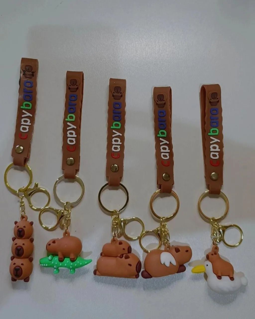 Chaveiro capivara emborrachado Premium  - Foto 2