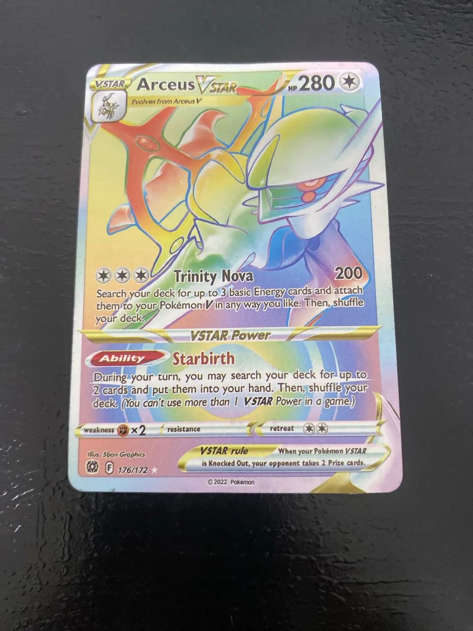 Carta Pokémon Arceus VSTAR