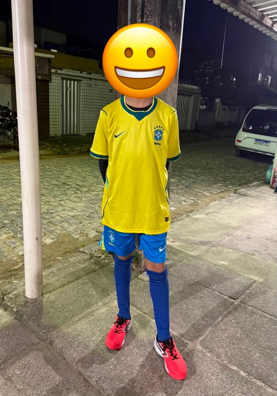 Kit infantil do Brasil Amarelo  - Foto 4
