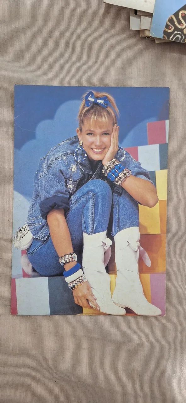 Cartão postal da xuxa. - Foto 3