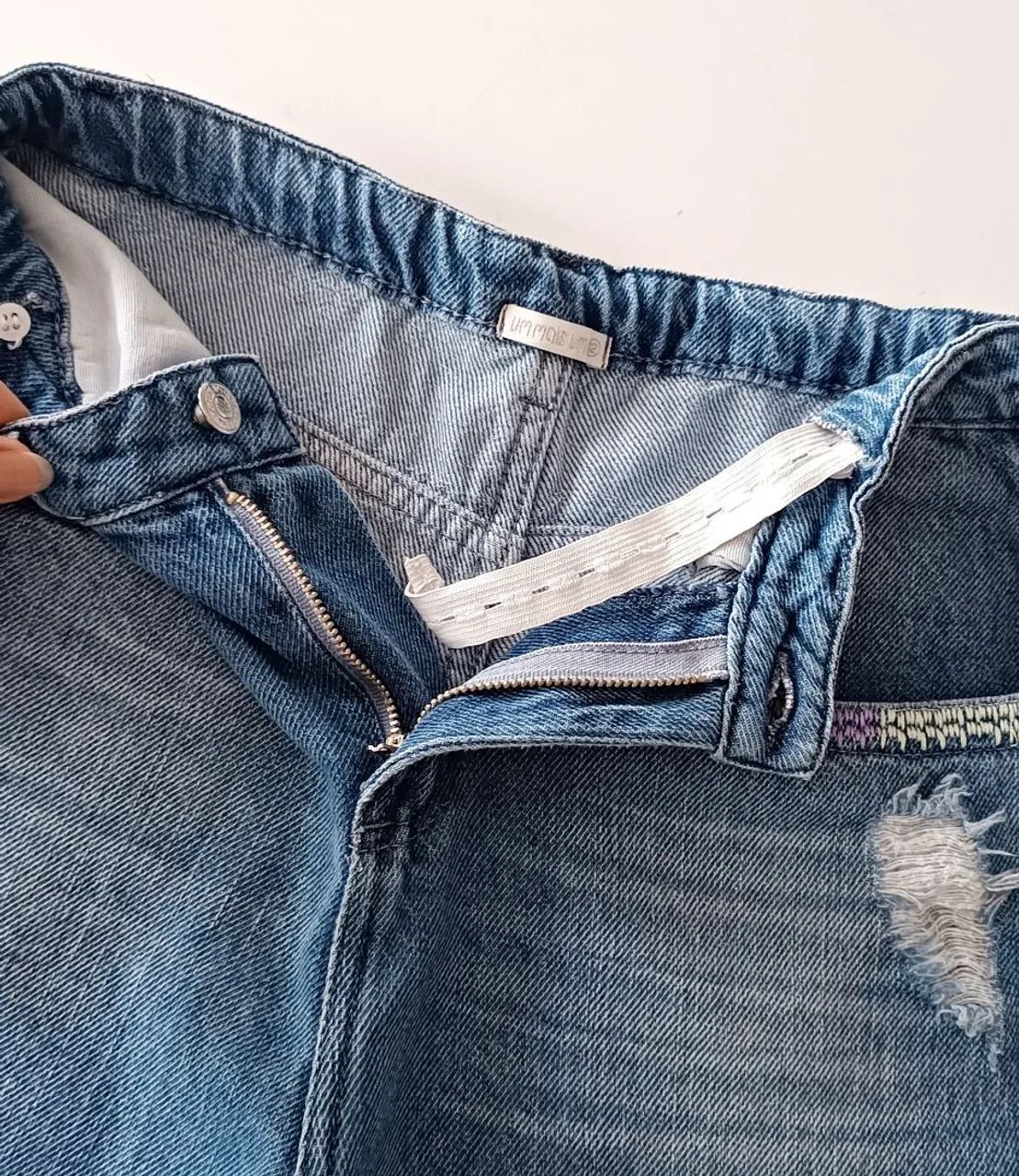 Calça Jeans Wide Leg  - Foto 5
