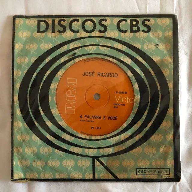 José Ricardo: Preciso De Você Demais (1969) Vinil Compacto - Foto 2