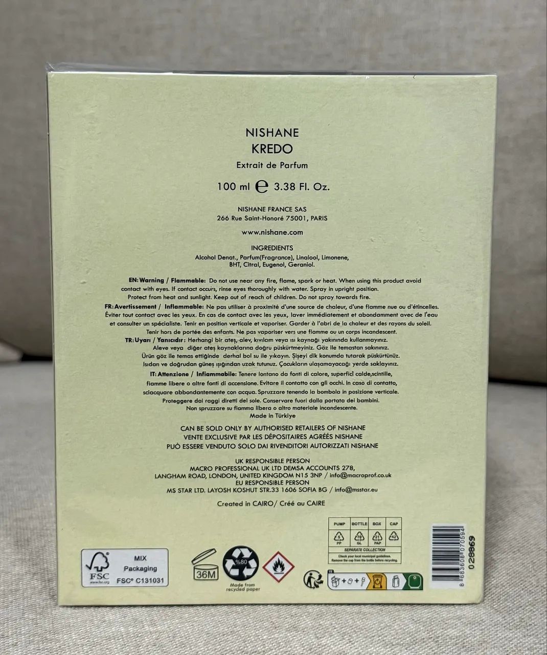 Nishane Kredo 100ml - Foto 4