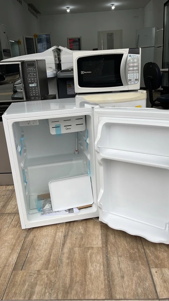 FRIGOBAR BIVOLT MIDEA BRANCO 62 LITROS - ENTREGAMOS  - Foto 3