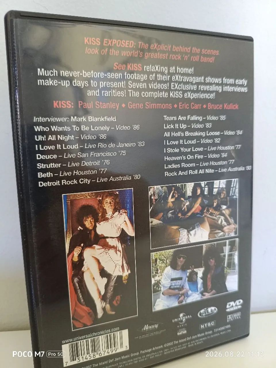 DVD KISS Exposed - Nacional  - Foto 2