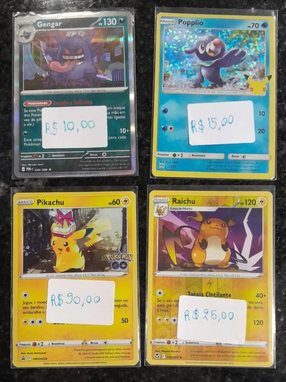 Cartinha Pokemon especiais novas - Foto 4