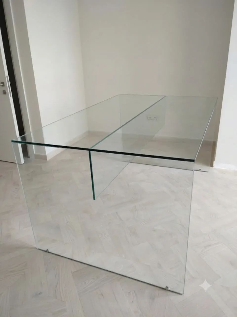 Mesa de vidro retangular - Foto 3