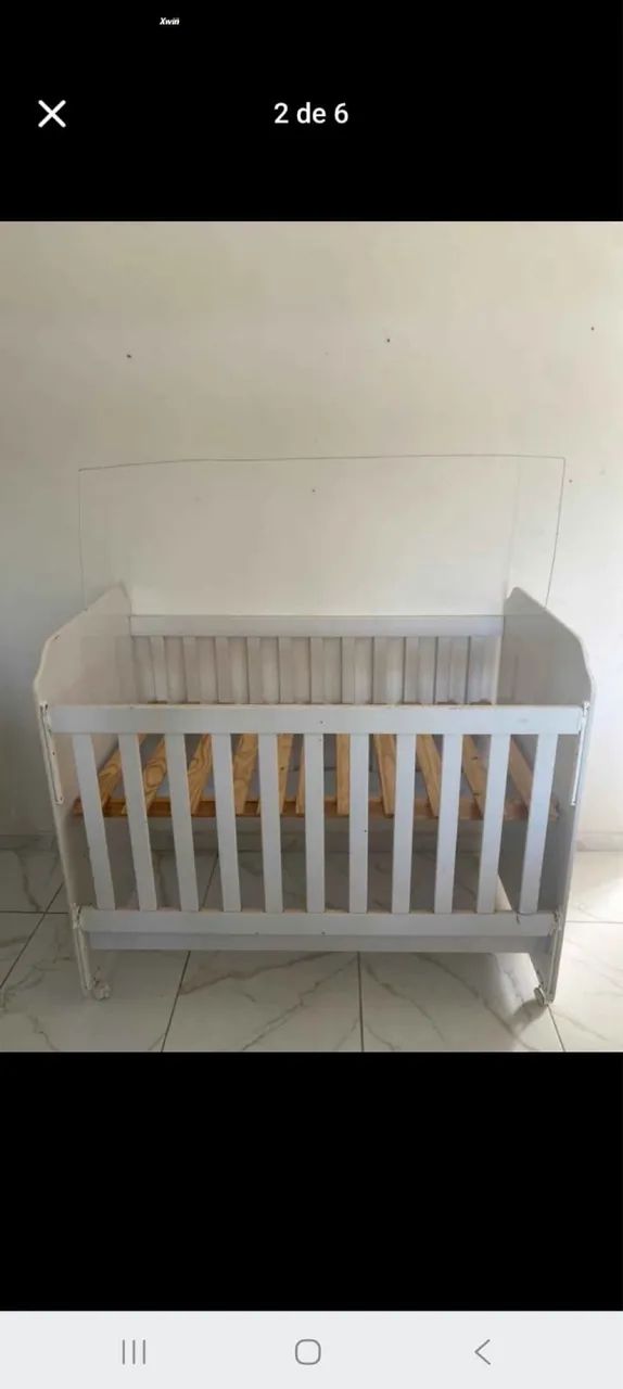 Berço americano mais colchão  - Foto 2