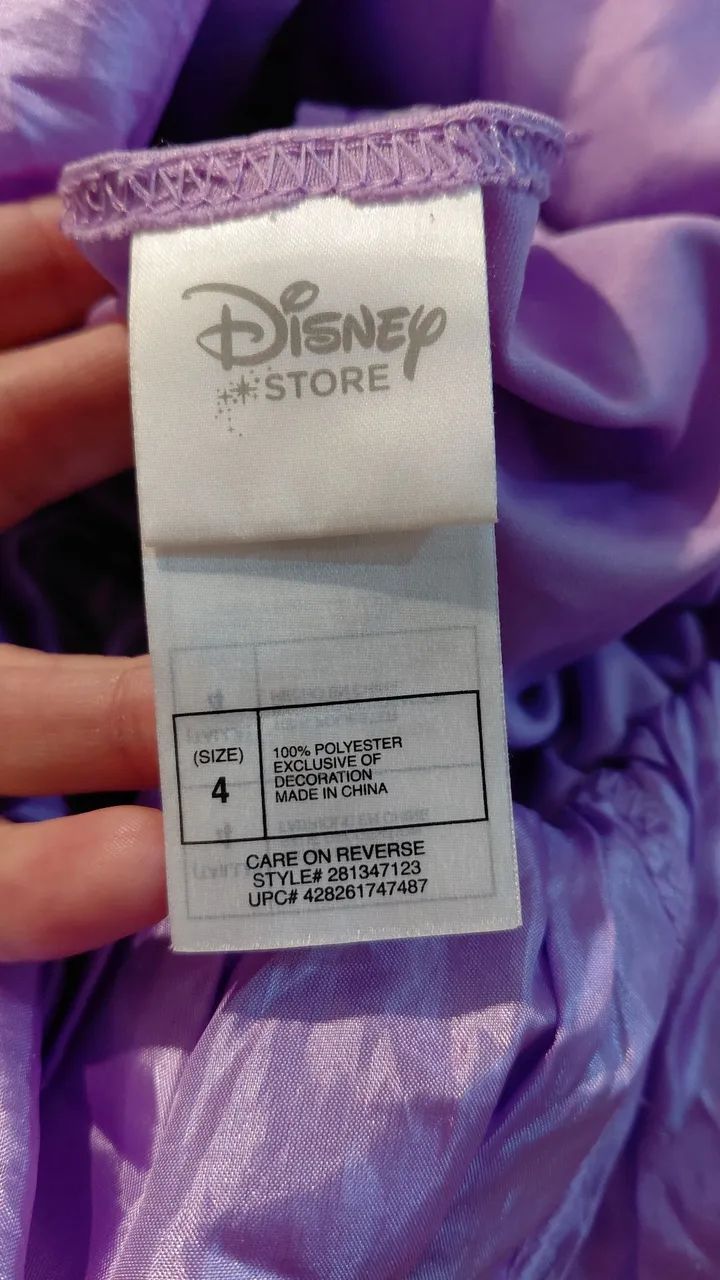 Fantasia Rapunzel Disney - Foto 2