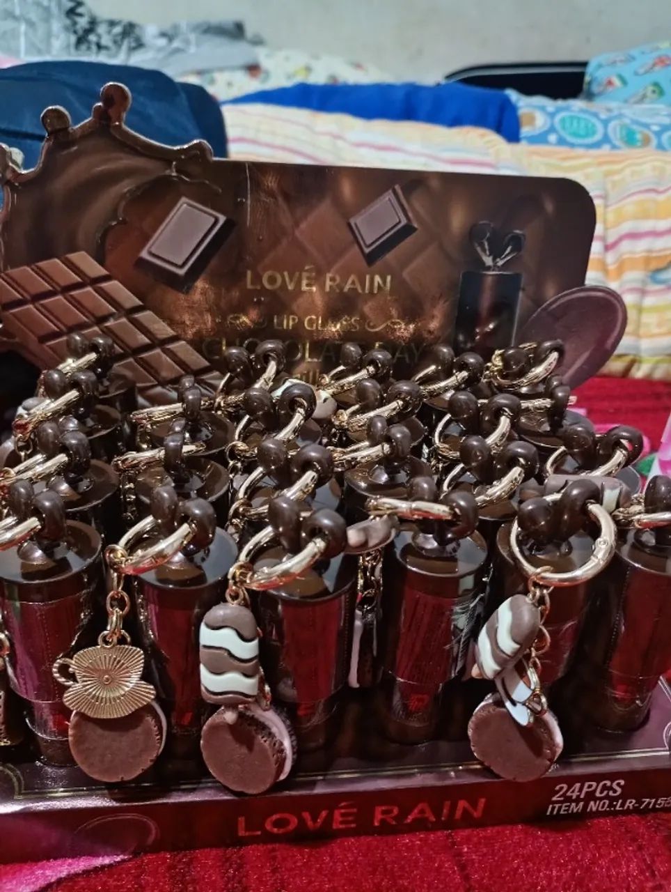 Lip gloss chocolate day Love rain
