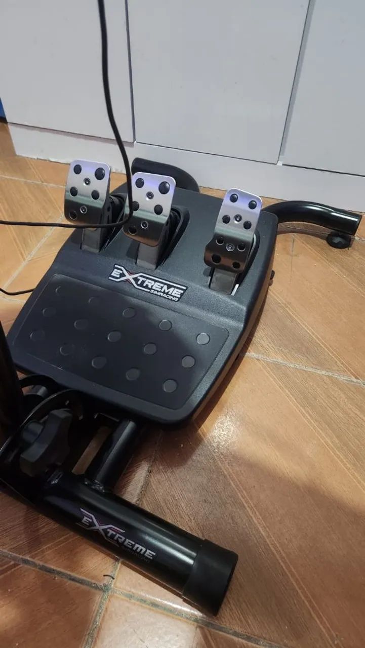 Volante G29 completo com mod - Foto 4