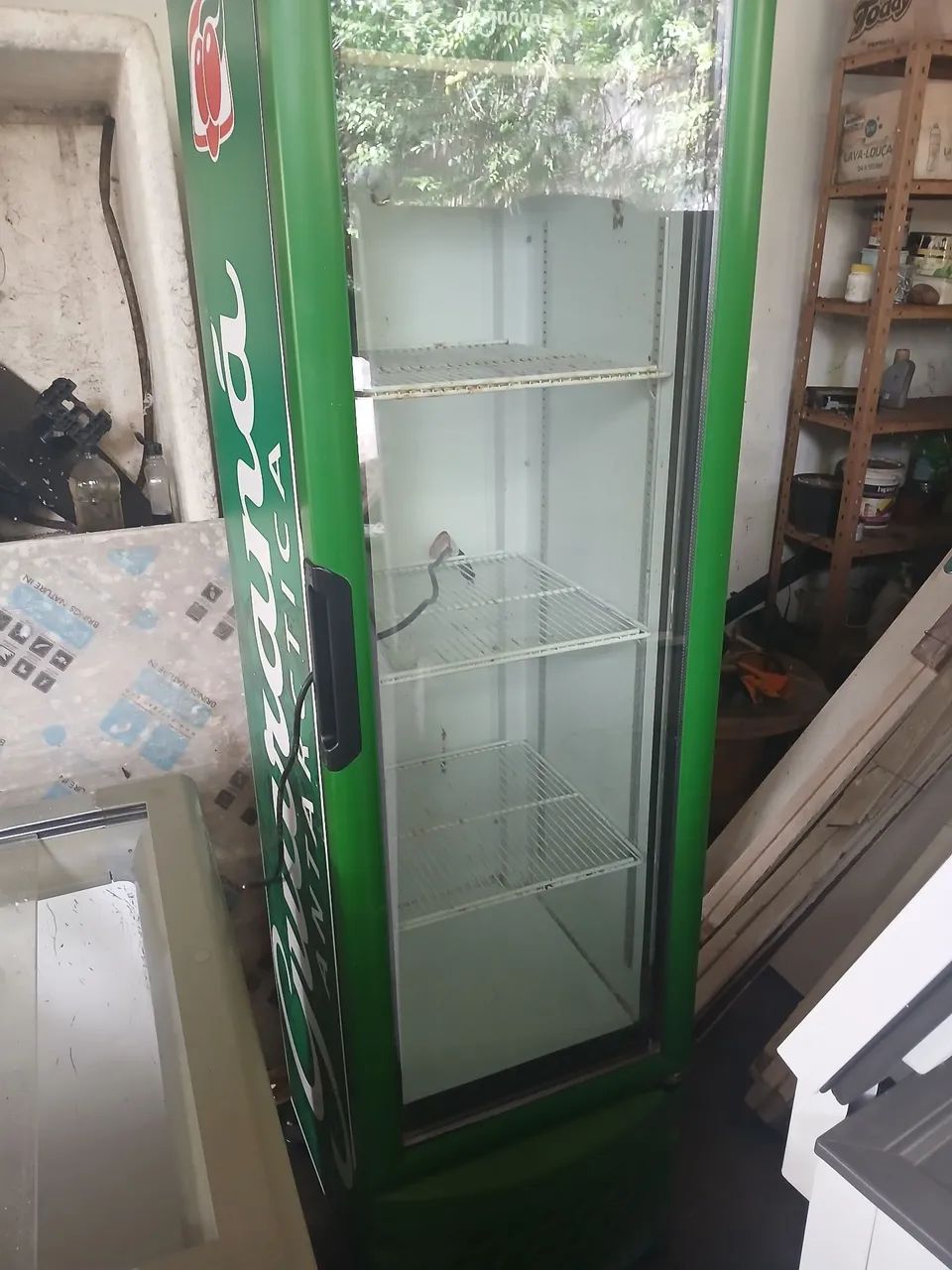 Expositor de refrigeração guarana com nova