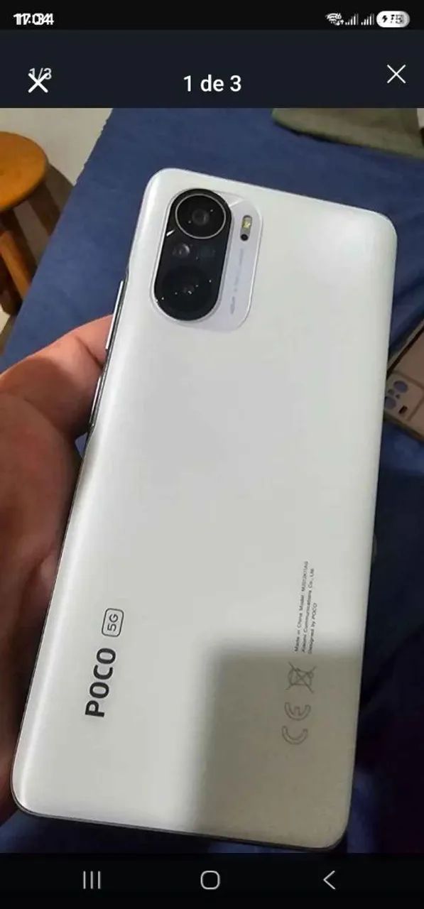 Xiaomi poco f3 256gb placa queimada peças 