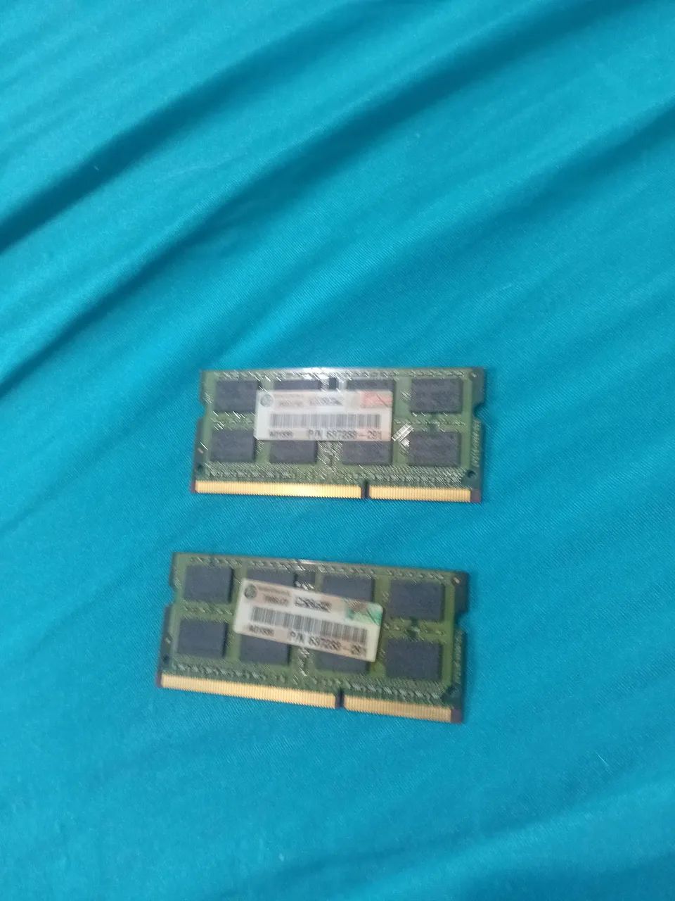 Memória RAM notebook - 2x 4GB= 8GB DDR3 1600MHz<br>)