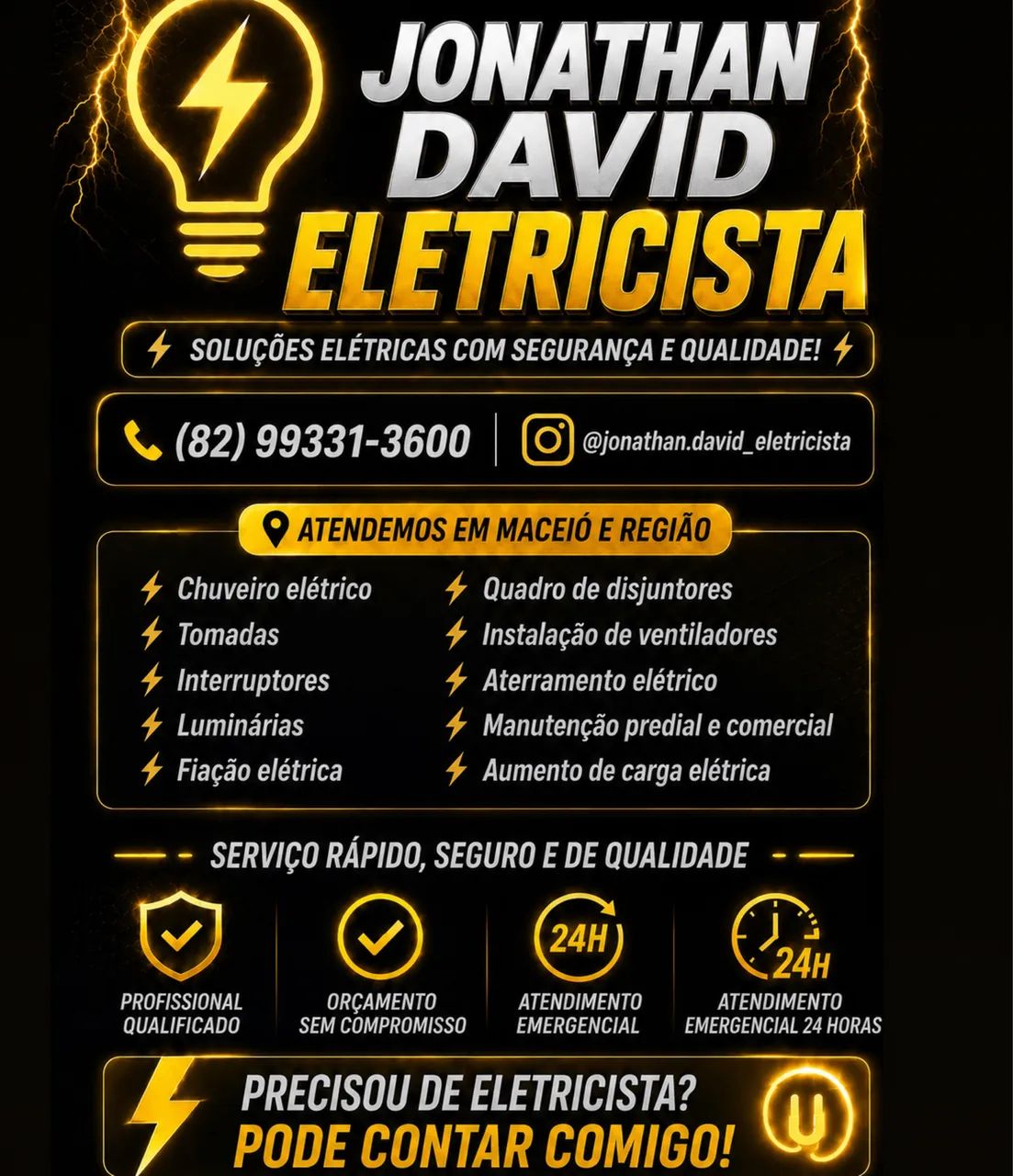 Profissional com preço acessível 