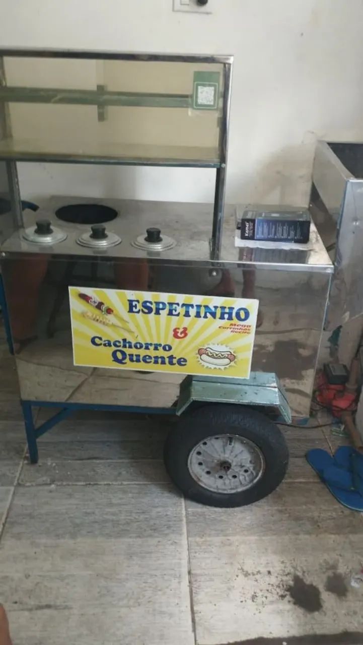 Carrinho de cachorro quente 