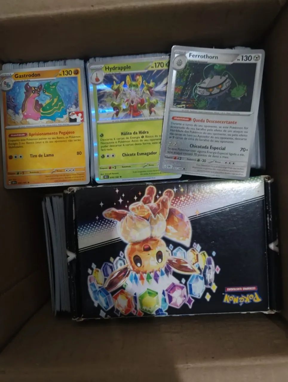 Lote de 550 cartas de Pokémon TCG