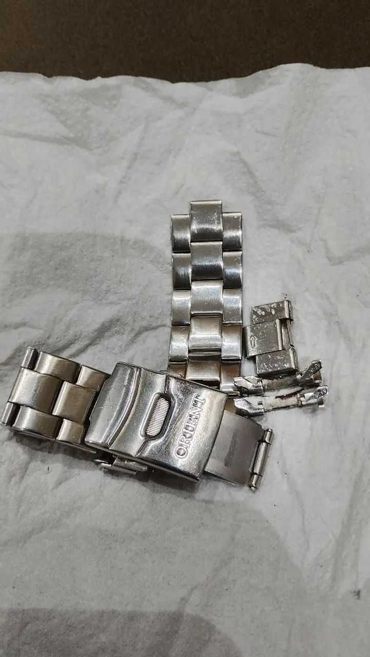 Relógio orient automático pepsi shark duas pulseiras  - Foto 3