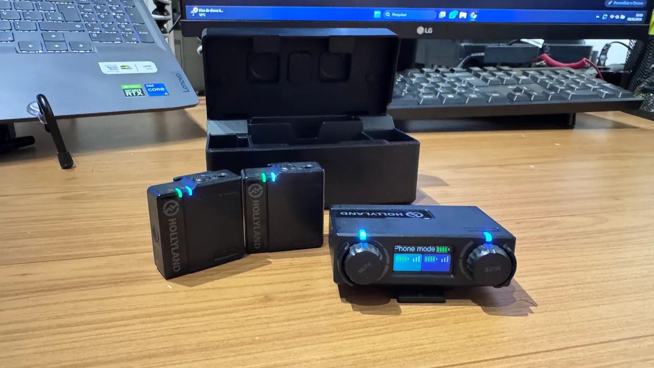 Microfone lark 150 hollyland